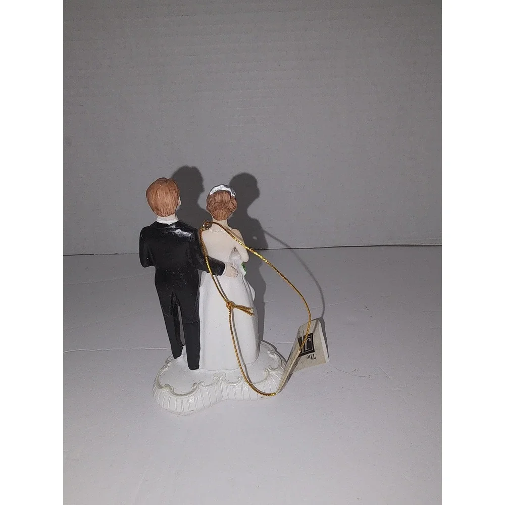 Wedding Cake Topper‎ Christmas Tree Ornament New Bride and Groom Couple